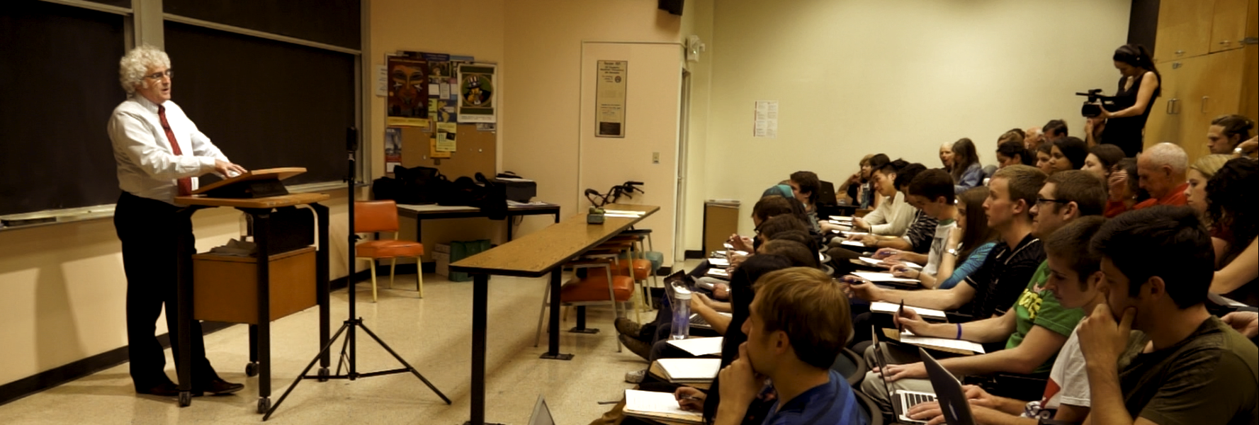 Danny Sheehan teaching his 2012 UC Santa Cruz class